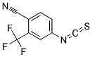 4-Cyano-3-(trifluoromethyl)phenylisothiocyanate Struktur