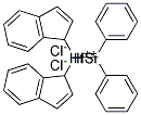 Diphenylsilylbis(indenyl)hafnium dichloride Struktur