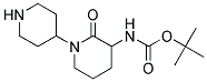 3-N-BOC-AMINO-[1,4']BIPIPERIDINYL-2-ONE
 Struktur