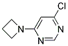 4-Azetidin-1-yl-6-chloro-pyrimidine Struktur