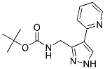 tert-butyl [(4-pyridin-2-yl-1H-pyrazol-3-yl)methyl]carbamate Struktur