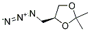 [(4S)-2,2-dimethyl-1,3-dioxolan-4-yl]methyl azide Struktur