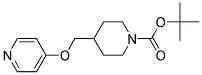 4-(Pyridin-4-yloxymethyl)-piperidine-1-carboxylic acid tert-butyl ester Struktur