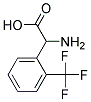 (2R)-amino[2-(trifluoromethyl)phenyl]acetic acid Struktur