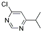 4-Chloro-6-isopropyl-pyrimidine Struktur