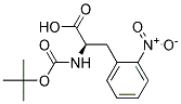 (2R)-2-[(tert-butoxycarbonyl)amino]-3-(2-nitrophenyl)propanoic acid Struktur