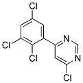 4-Chloro-6-(2,3,5-trichloro-phenyl)-pyrimidine Struktur