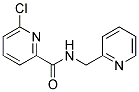 6-Chloro-pyridine-2-carboxylic acid (pyridin-2-ylmethyl)-amide Struktur