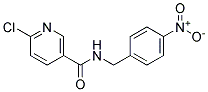 6-Chloro-N-(4-nitro-benzyl)-nicotinamide Struktur