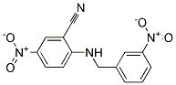 5-Nitro-2-(3-nitro-benzylamino)-benzonitrile Struktur