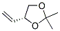(4R)-4-ethenyl-2,2-dimethyl-1,3-dioxolane Struktur