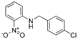 (4-Chloro-benzyl)-(2-nitro-phenyl)-amine Struktur