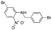 (4-Bromo-benzyl)-(5-bromo-2-nitro-phenyl)-amine Struktur