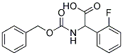 (2R)-{[(benzyloxy)carbonyl]amino}(2-fluorophenyl)ethanoic acid Struktur