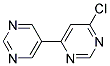 6-chloro-4,5'-bipyrimidine Struktur