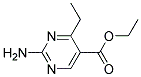 ethyl 2-amino-4-ethylpyrimidine-5-carboxylate Struktur