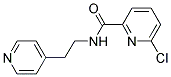 6-Chloro-pyridine-2-carboxylic acid (2-pyridin-4-yl-ethyl)-amide Struktur