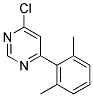 4-Chloro-6-(2,6-dimethyl-phenyl)-pyrimidine Struktur