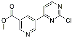 5-(2-Chloro-pyrimidin-4-yl)-nicotinic acid methyl ester Struktur