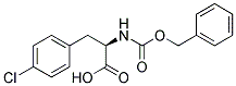 (2R)-2-{[(benzyloxy)carbonyl]amino}-3-(4-chlorophenyl)propanoic acid Struktur