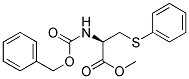 N-CARBOBENZOXY-S-PHENYL-L-CYSTEINE METHYL ESTER Struktur