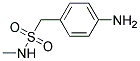 4-AMINO BENZYL SULFONYL METHYLAMINE Struktur