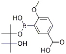 5-CARBOXY-2-METHOXYPHENYLBORONIC ACID PINACOL ESTER Struktur