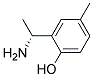 (R)-2-(1-AMINOETHYL)-4-METHYLPHENOL Struktur