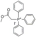 CARBMETHOXYMETHYL TRIPHENYL PHOSPHONIUM IODIDE Struktur