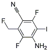 5-AMINO-2-CYANO-4-IODOTRIFLUOROTOLUENE Struktur