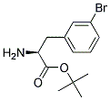 (S)-3-BROMOPHENYLALANINE TERT-BUTYL ESTER Struktur