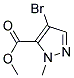 4-BROMO-2-METHYL-2H-PYRAZOLE-3-CARBOXLIC ACID METHYLESTER Struktur