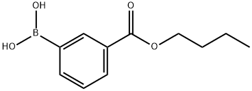 3-(BUTOXYCARBONYL)PHENYLBORONIC ACID Struktur