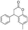 3.4-Dihydro-6-Methyl-4-Phenyl-2H-Benzopyran-2-One Struktur