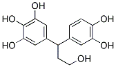 3,3',4,4',5,5'-Hexahydroxy-,-Diphenyl propane Struktur