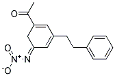 5-Acetyl-3-Nitroiminodibenzyl Struktur