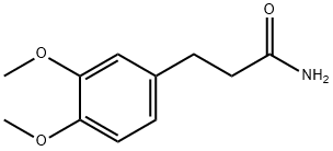 3-(3,4-Dimethoxyphenyl) Propanamide Struktur