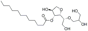 Sorbitan glycerol monolaurate Struktur