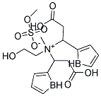 Di-(noroleylcarboxyethyl)-hydroxyethyl-methylammonium methosulfate Struktur