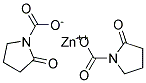 Zinc pyrrolidone carboxylate Struktur