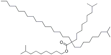 Triisodecyl stearate Struktur