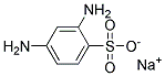 m-Phenylenediamine-4-sulfonic acid, sodium salt Struktur