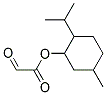 Glyoxylic acid, L-menthyl ester Struktur