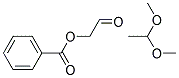 Benzoyloxyacetaldehyde dimethoxyethane Struktur