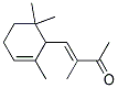 (+/-)-3-METHYL-4-(2,6,6-TRIMETHYL-2-CYCLOHEXENYL)-3-BUTEN-2-ONE Struktur