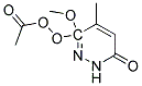 (3-METHOXY-4-METHYL-6-OXO-1,6-DIHYDRO-1-PYRIDAZINYLOXY)ACETICACID Struktur