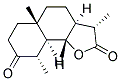 (3S-(3A,3AA,5AB,9A,9AA,9BB))-3,5A,9-TRIMETHYLOCTAHYDRONAPHTHO(1,2-B)FURAN-2,8(3H,4H)-DIONE Struktur