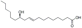 (R-(E))-12-HYDROXY-9-OCTADECENOICACID Struktur