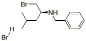 (S)-N-(1-(BROMOMETHYL)-3-METHYLBUTYL)BENZYLAMINEHYDROBROMIDE Struktur