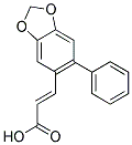 3-(6-PHENYL-1,3-BENZODIOXOL-5-YL)ACRYLICACID Struktur